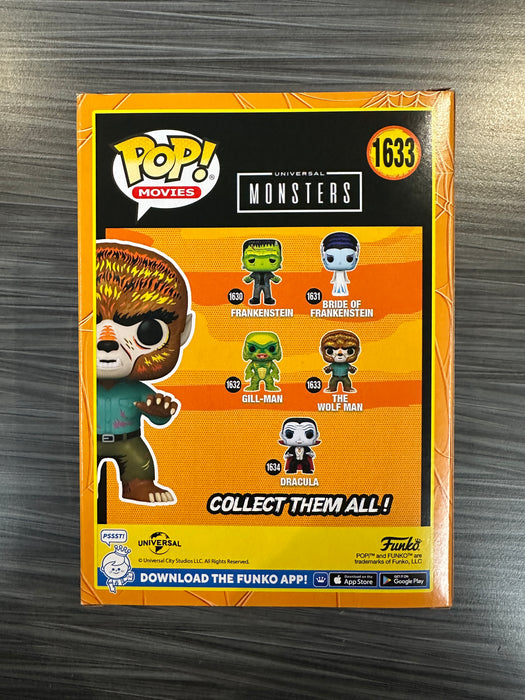 Funko POP! Movies: Universal Monsters - The Wolf Man (Funko)(Damaged Box)[B] #1633