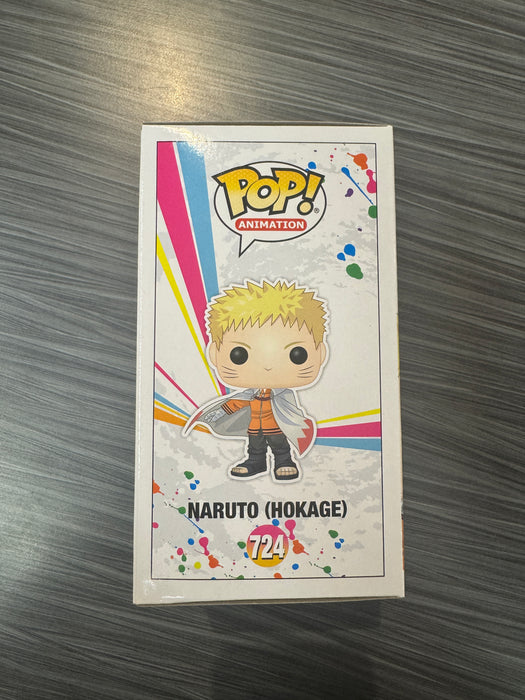 Funko POP! Animation: Boruto: Naruto Next Generations - Naruto Hokage (AAA Exclusive)(GiTD)(CHASE)(Damaged Box) [A] #724
