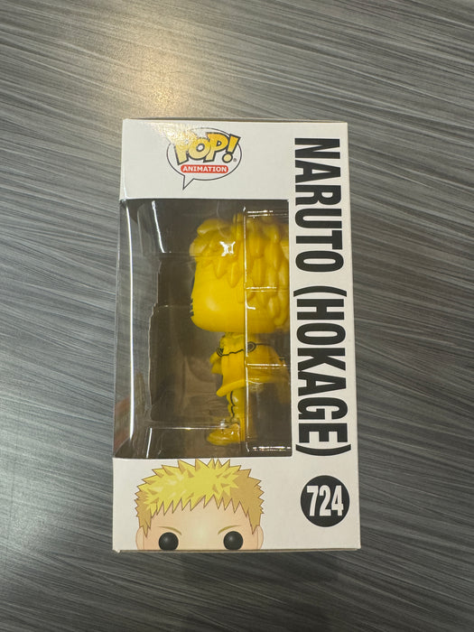 Funko POP! Animation: Boruto: Naruto Next Generations - Naruto Hokage (AAA Exclusive)(GiTD)(CHASE)(Damaged Box) [A] #724
