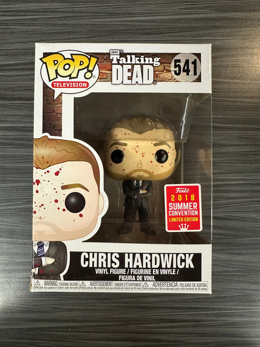 Funko POP! Television: Talking Dead - Chris Hardwick (2018 Summer Convention)(Damaged Box)  #541