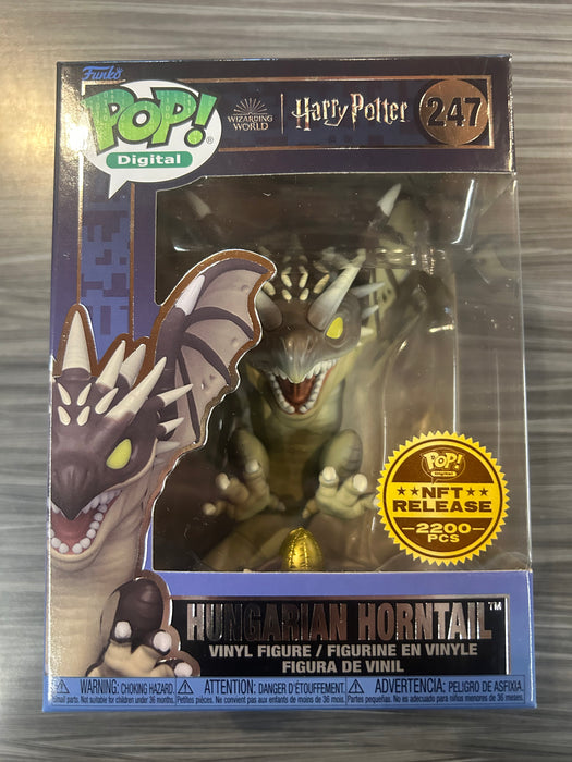 Funko POP! Digital: Harry Potter - Hungarian Horntail (NFT Release)(2200 PCS)(Damaged Box) #247