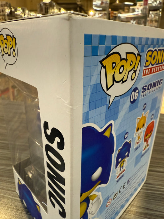 Funko POP! Games: Sonic The Hedgehog - Sonic (Damaged Box)[A] #06