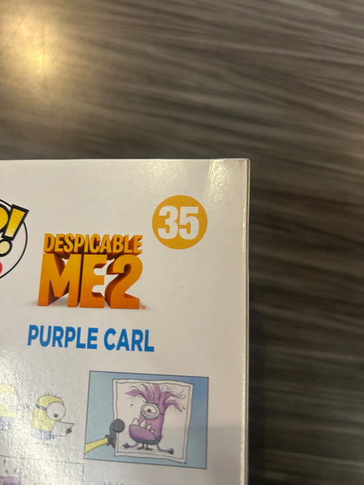 Funko POP! Movies: Despicable Me 2 - Purple Carl (2014 SDCC)(Damaged Box*) #35