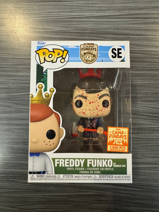 Funko POP! Camp Fundays: Freddy Funko As Number Five [Bloody](2023 Camp Fundays)(1,000PCS)(Damaged Box) #SE