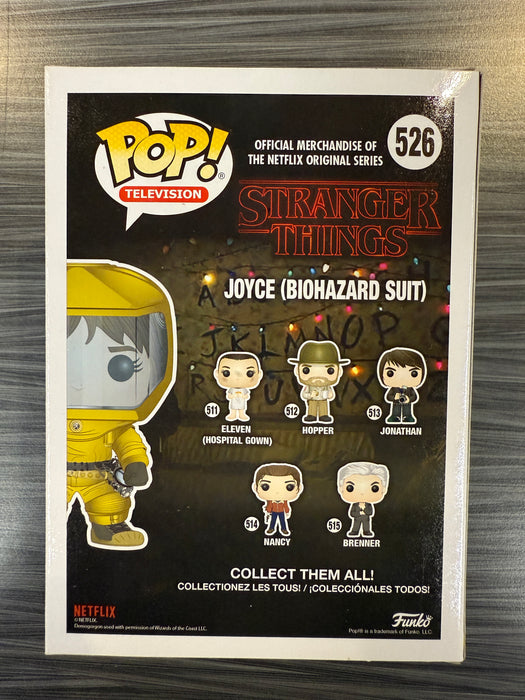 Funko POP! Television: Stranger Things- Joyce [Biohazard Suit](Target)(Damaged Box)[A] #526