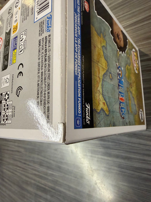 Funko POP! Animation: One Piece - Monkey. D. Dragon (Funko Sticker/Chronotoys Exclusive)(CHASE)(Damaged Box) #2206