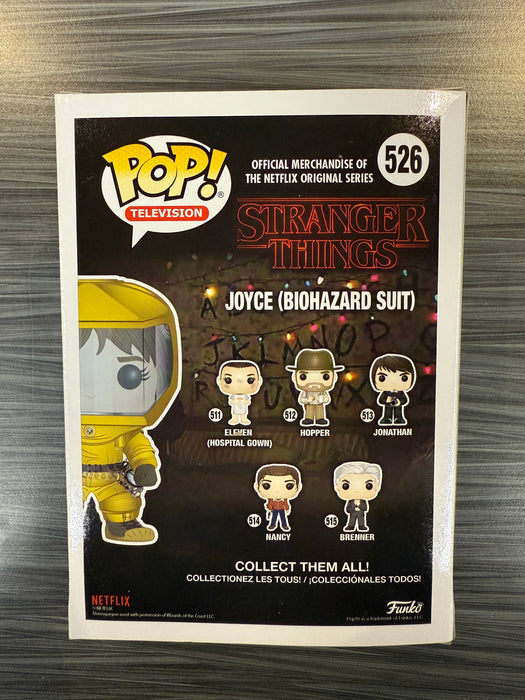 Funko POP! Television: Stranger Things- Joyce [Biohazard Suit](Target)(Damaged Box)[B] #526