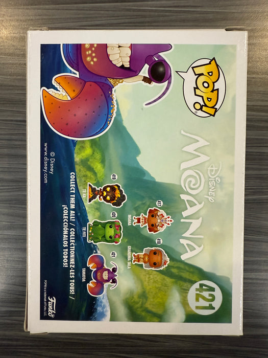 Funko POP! Disney: Moana - Tamatoa (With GiTD Sticker)(2018 SDCC)(Damaged Box) #421