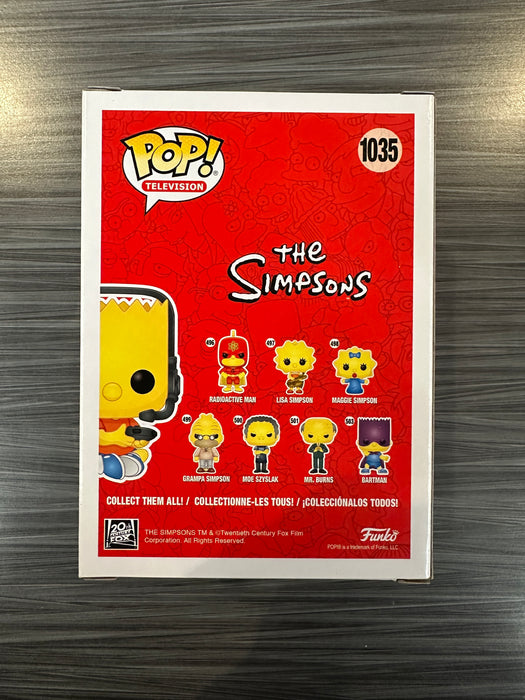 Funko POP! Television: The Simpsons - Gamer Bart (GameStop)(Damaged Box) #1035