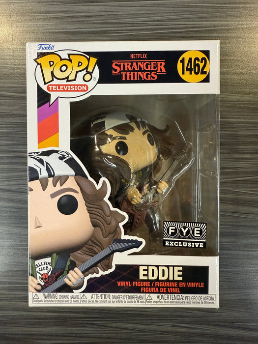 Funko POP! Television: Stranger Things - Eddie (Metallic)[FYE] #1462