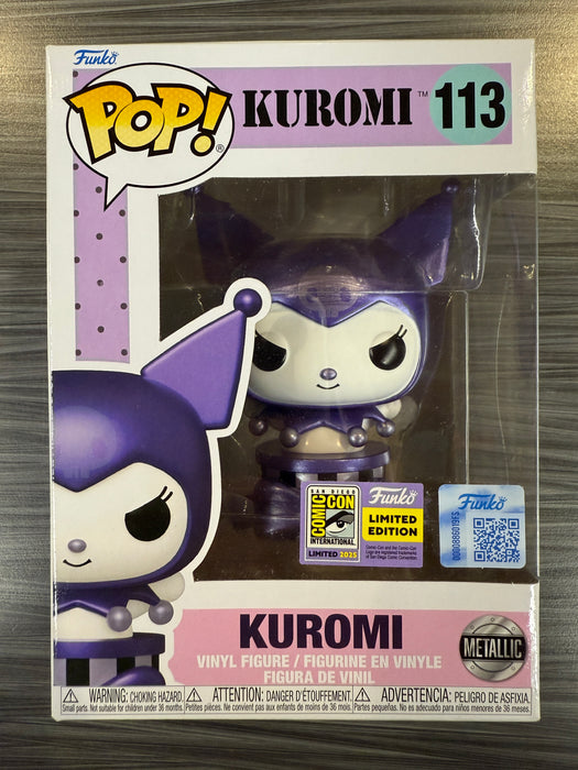 Funko POP! Kuromi [Metallic] (2025 SDCC)(Damaged Box) #113
