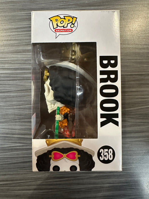 Funko POP! Animation: One Piece - Brook (2018 Fall Convention)(Damaged Box) #358