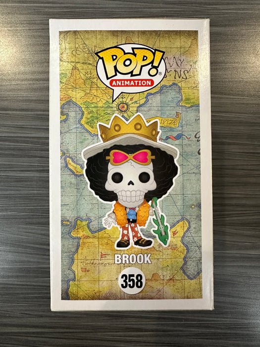 Funko POP! Animation: One Piece - Brook (2018 Fall Convention)(Damaged Box) #358
