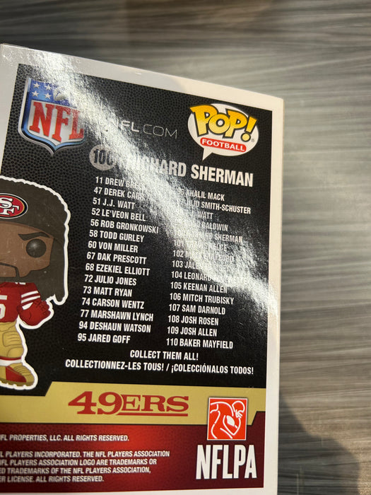 Funko POP! Football: 49ers - Richard Sherman (Damaged Box) #100