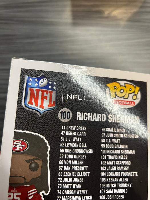 Funko POP! Football: 49ers - Richard Sherman (Damaged Box) #100