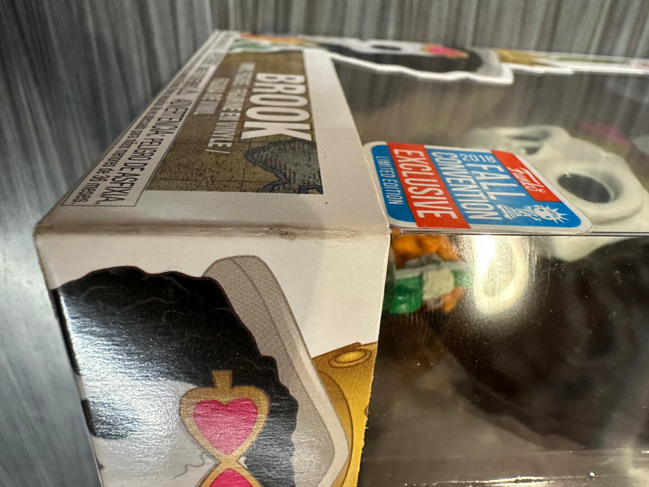 Funko POP! Animation: One Piece - Brook (2018 Fall Convention)(Damaged Box) #358