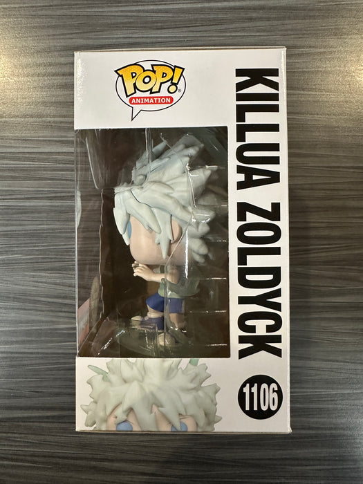 Funko POP! Animation: Hunter X Hunter- Killua Zoldyck [God Speed](GiTD)(CHASE)(AAA Anime)(Damaged Box) #1106