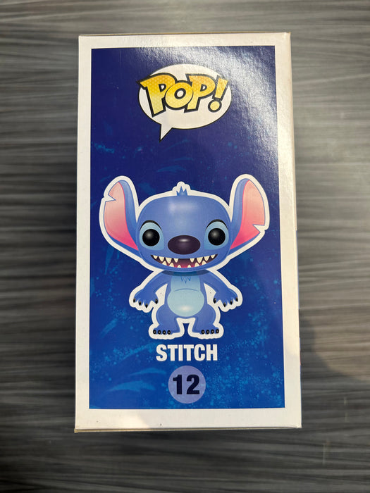 Funko POP! Disney: Stitch (Flocked)(Fugitive Toys)(Damaged Box*) #12