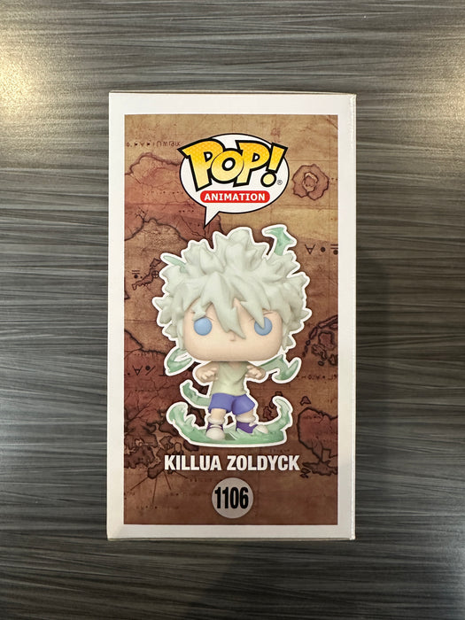 Funko POP! Animation: Hunter X Hunter- Killua Zoldyck [God Speed](GiTD)(CHASE)(AAA Anime)(Damaged Box) #1106