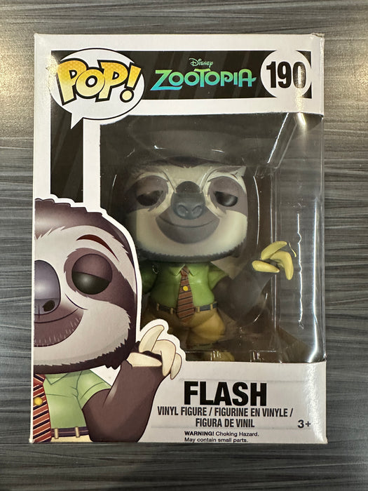 Funko POP! Disney Zootopia: Flash (Damaged Box*)[A] #190