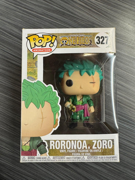 Funko POP! Animation: Shonen Jump One Piece - Roronoa. Zoro [2017] (Damaged Box) #327