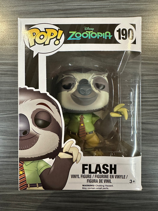 Funko POP! Disney Zootopia: Flash (Damaged Box*)[B] #190