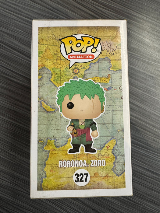 Funko POP! Animation: Shonen Jump One Piece - Roronoa. Zoro [2017] (Damaged Box) #327