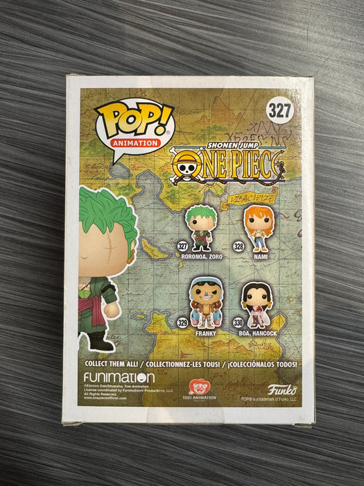 Funko POP! Animation: Shonen Jump One Piece - Roronoa. Zoro [2017] (Damaged Box) #327