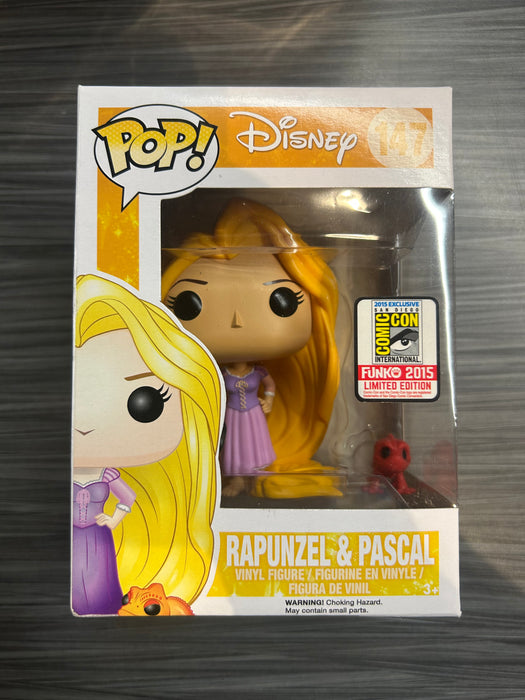 Funko POP! Disney: Rapunzel and Pascal (2015 SDCC)(Damaged Box)[B] #147