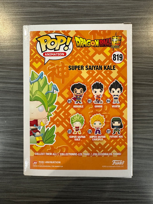 Funko POP! Animation: Dragon Ball Super - Super Saiyan Kale (GiTD)(Chalice Collectibles)(CHASE)(Damaged Box) #819