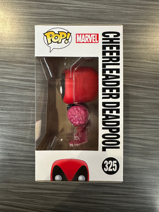 Funko POP! Deadpool: Cheerleader Deadpool [Pink Glitter] (2018 SDCC/1000 PCS)(Damaged Box) #325