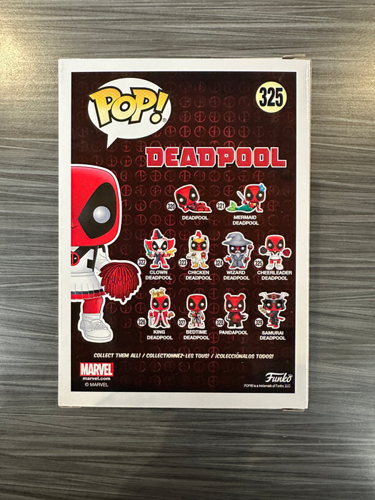 Funko POP! Deadpool: Cheerleader Deadpool [Pink Glitter] (2018 SDCC/1000 PCS)(Damaged Box) #325