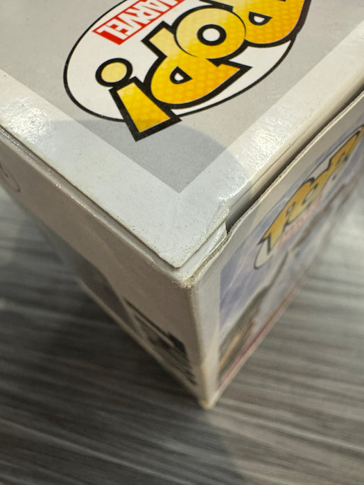 Funko POP! Marvel: Thor w/ Helmet [Missing Sticker] (Damaged Box) #38