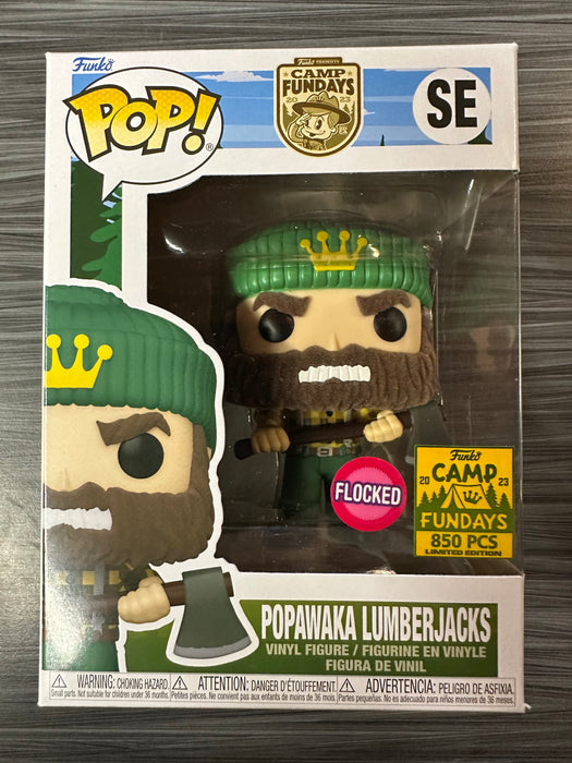 Funko POP! Camp Fundays: Popawaka Lumberjacks (Flocked)(2023 Camp Fundays)(850 PCS)(Damaged Box) #SE