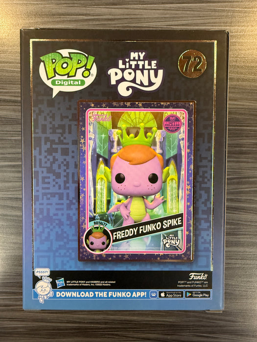 Funko POP! Digital: My Little Pony - Freddy Funko Spike (NFT Release 2400PCS)#72