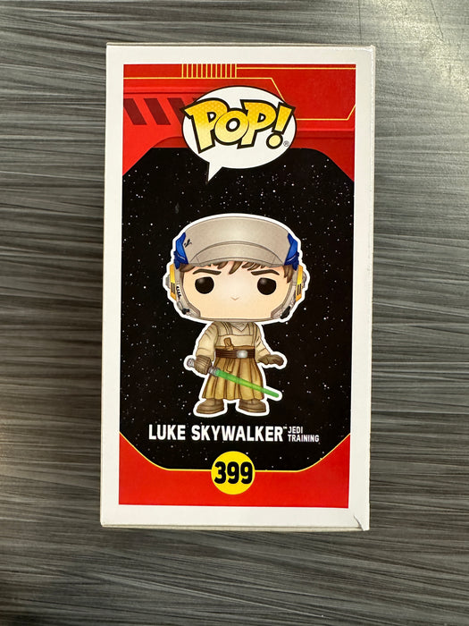 Funko POP! Star Wars: Luke Skywalker[Jedi Training](2020 Fall Convention)(Damaged Box) [B] #399