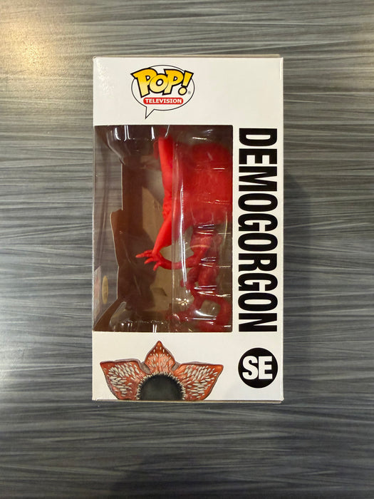 Funko POP! Television: Stranger Things - Demogorgon (GiTD)(H Hall)(1600 PCS)(Damaged Box) #SE