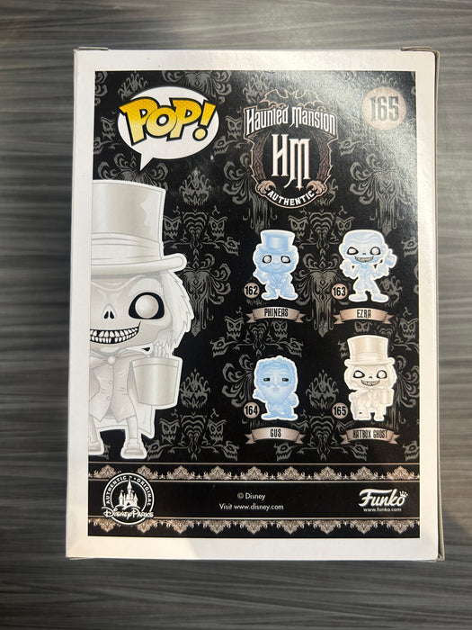 Funko POP! Disney: The Haunted Mansion - Hatbox Ghost (Disney Parks)(Damaged Box) #165