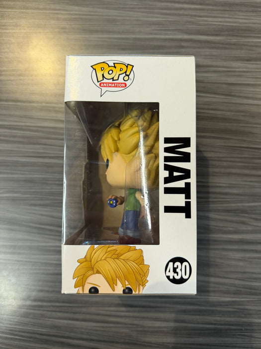 Funko POP! Animation: Digimon - Matt (Damaged Box)[C] #430