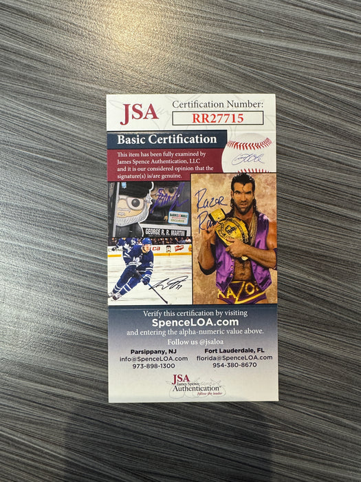 Funko POP! WWE: "Million Dollar Man" Ted DiBiase [White Sig.] (Signed/ Ted DiBiase/JSA) #41