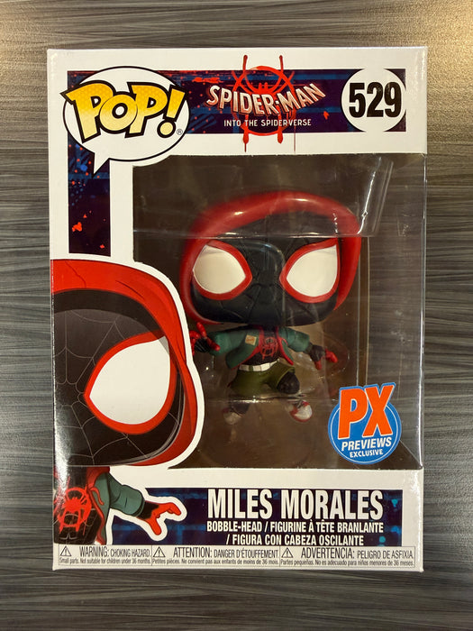 Funko POP! Spiderman Into the Spiderverse: Miles Morales (PX Preview) #529