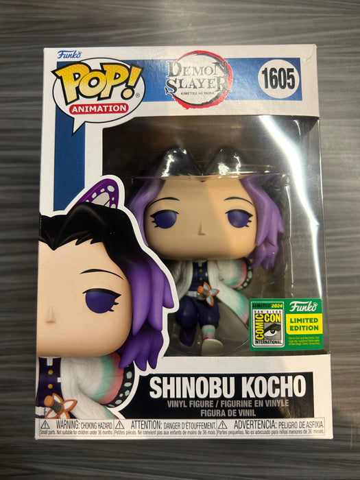 Funko POP! Animation: Demon Slayer - Shinobu Kocho (2024 SDCC)(Damaged Box) #1605
