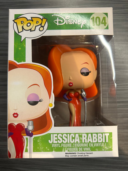 Funko POP! Disney: Jessica Rabbit (Damaged Box) #104