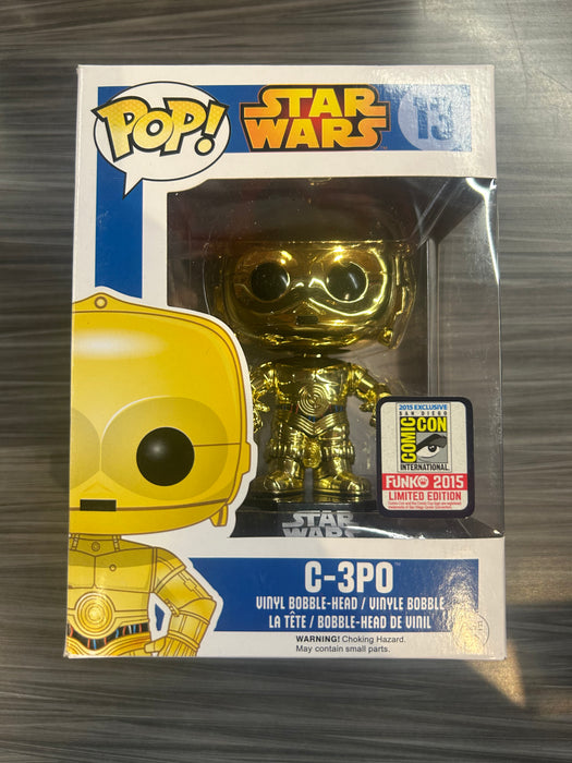 Funko POP! Star Wars: C-3PO (2015 SDCC)(Damaged Box) #13
