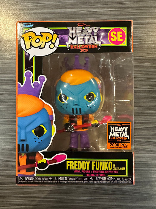 Funko POP! Heavy Metal Halloween 2023: Freddy Funko As Casey Jones (Heavy Metal)(Halloween 2023)(2000PCS)(Damaged Box)[A] #SE