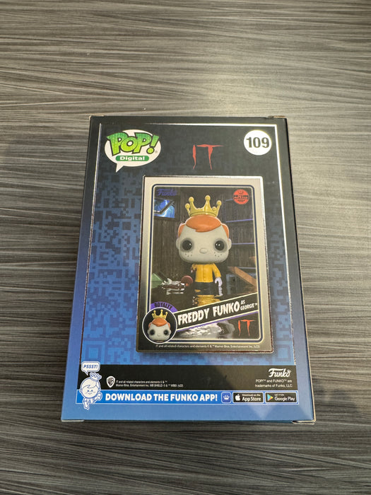Funko POP! Digital: IT - Freddy Funko As Georgie (NFT Release)(2694 PCS)(Damaged Box) [A] #109