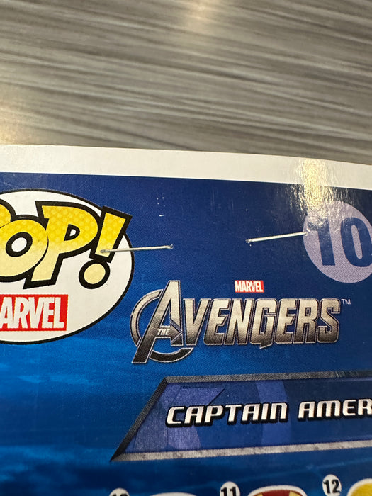 Funko POP! : Avengers - Captain America (Damaged Box) #10