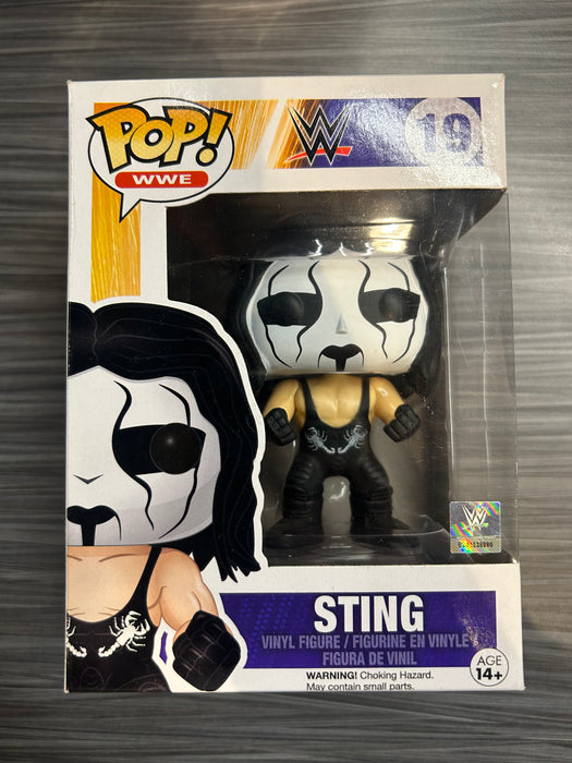 Funko POP! WWE: Sting (Damaged Box) #19