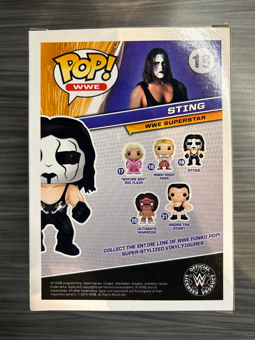 Funko POP! WWE: Sting (Damaged Box) #19