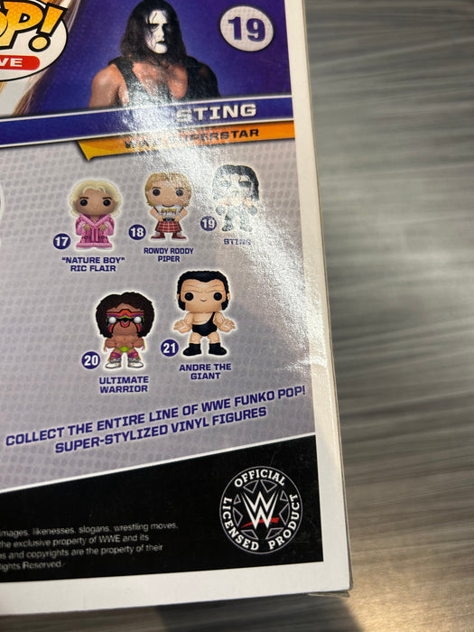 Funko POP! WWE: Sting (Damaged Box) #19
